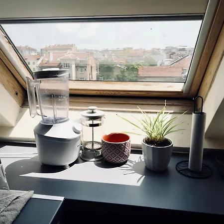 Apartment Cosy Rooftop In Center *